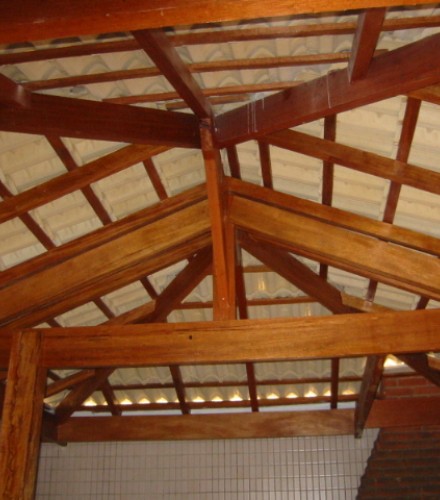 madeiramento para telhado